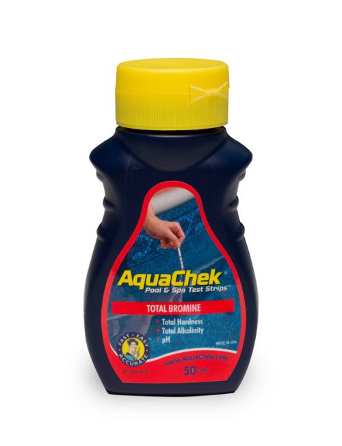 ערכת בדיקה AQUACHEK-RED ארה"ב לג'קוזי (50 יח') לו כלור